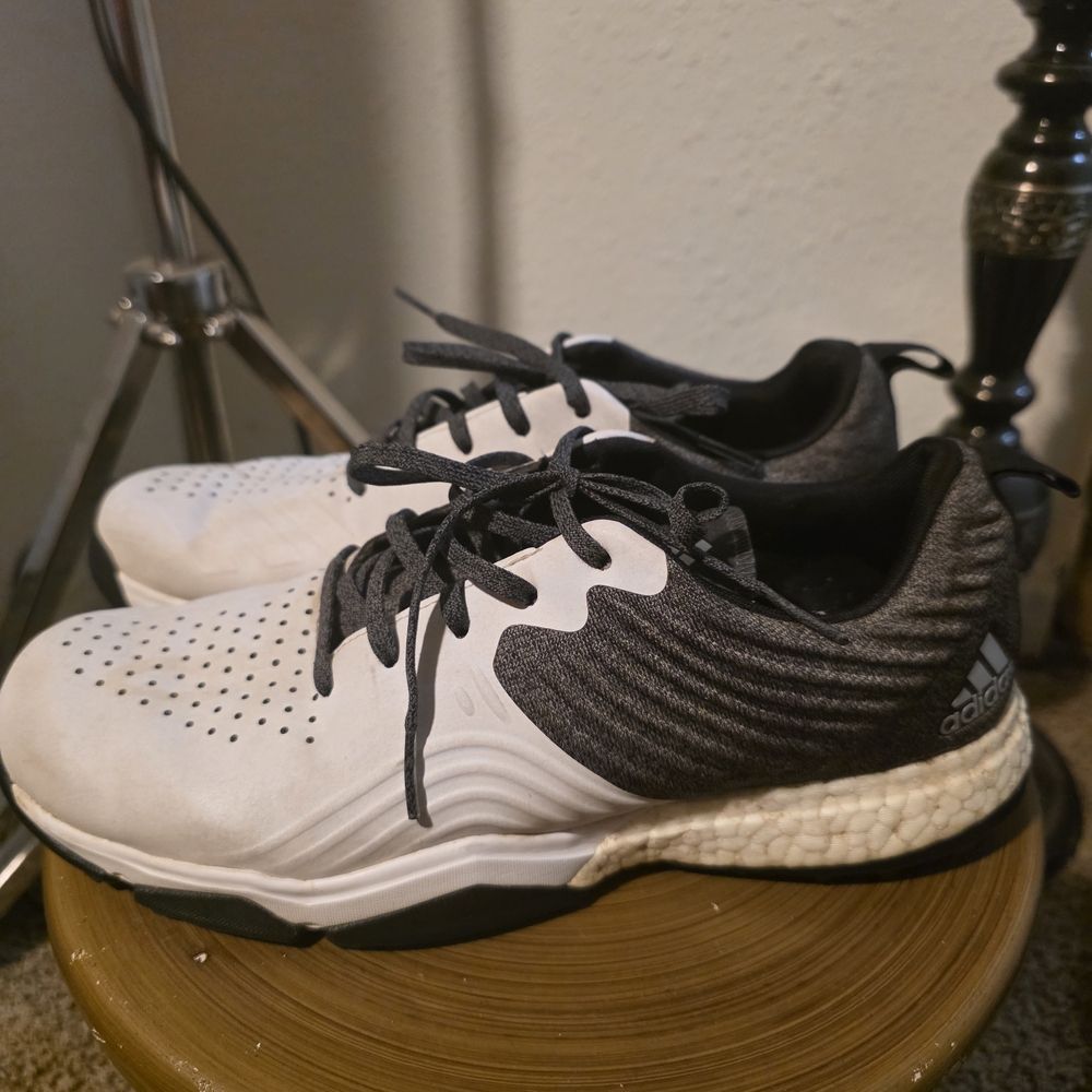 Adidas Black and White Sneakers - Picture 5 of 8
